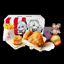 「原神」アルハイゼン＆カーヴェと一緒にチキンを食べよう♪ KFCコラボ第2弾開催！ 限定BOXやゲーム内アイテム、豪華サイン色紙キャンペーンも