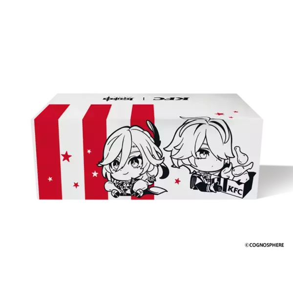 「「原神」アルハイゼン＆カーヴェと一緒にチキンを食べよう♪ KFCコラボ第2弾開催！ 限定BOXやゲーム内アイテム、豪華サイン色紙キャンペーンも」の画像