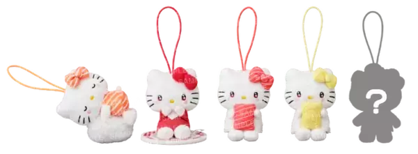 ハローキティ×スシローの初コラボ！ すしネタをだっこしたキティが可愛すぎる♪ 平成を感じられるグッズも【7月29日～】