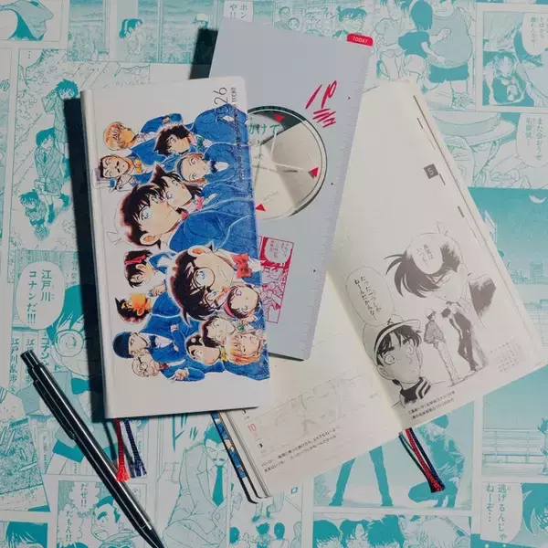 「「名探偵コナン」と「ほぼ日手帳」がコラボ！事件も恋も思い出も……どんな日もコナンたちといっしょに過ごせる！」の画像