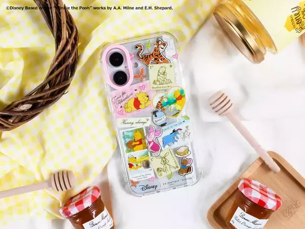 プーさんとの思い出をギュッと詰め込んだiPhoneケース♪ 「くまのプーさん」のスペシャルコレクションがSKINNYDIP LONDONから登場！