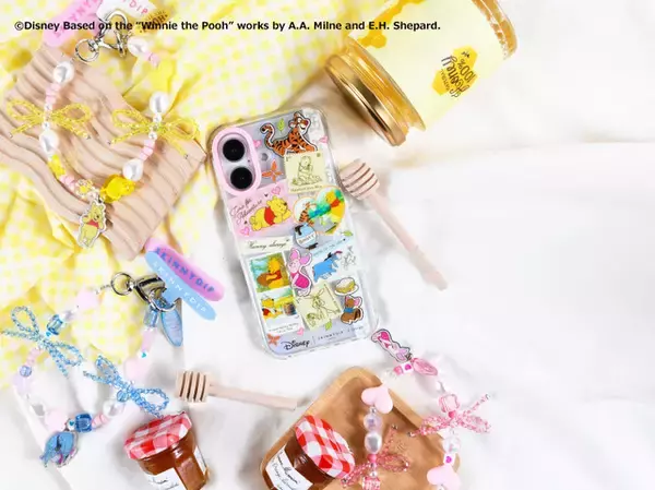 「プーさんとの思い出をギュッと詰め込んだiPhoneケース♪ 「くまのプーさん」のスペシャルコレクションがSKINNYDIP LONDONから登場！」の画像