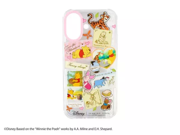 「プーさんとの思い出をギュッと詰め込んだiPhoneケース♪ 「くまのプーさん」のスペシャルコレクションがSKINNYDIP LONDONから登場！」の画像
