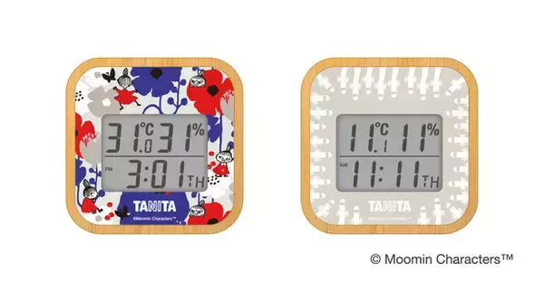 ムーミンと毎日健康管理♪ スナフキンが描かれた歩数計も！ タニタコラボの体重計や歩数計、温湿度計など全4アイテム登場