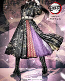 「「鬼滅の刃」鬼殺隊の隊服をイメージ！一着で7キャラを楽しめる「MAYLA」ドレスが登場」の画像3