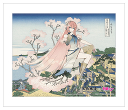 ミク、ルカ、MEIKOたちが浮世絵で描かれる♪ 初音ミク×葛飾北斎が再びコラボ！ 人気イラストレーター・Rella描き下ろしビジュアルの新グッズ登場