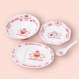 「「おぱんちゅうさぎ」が中華風で登場!? 本格的な中華デザインの食器が26年3月に発売予定！」の画像2