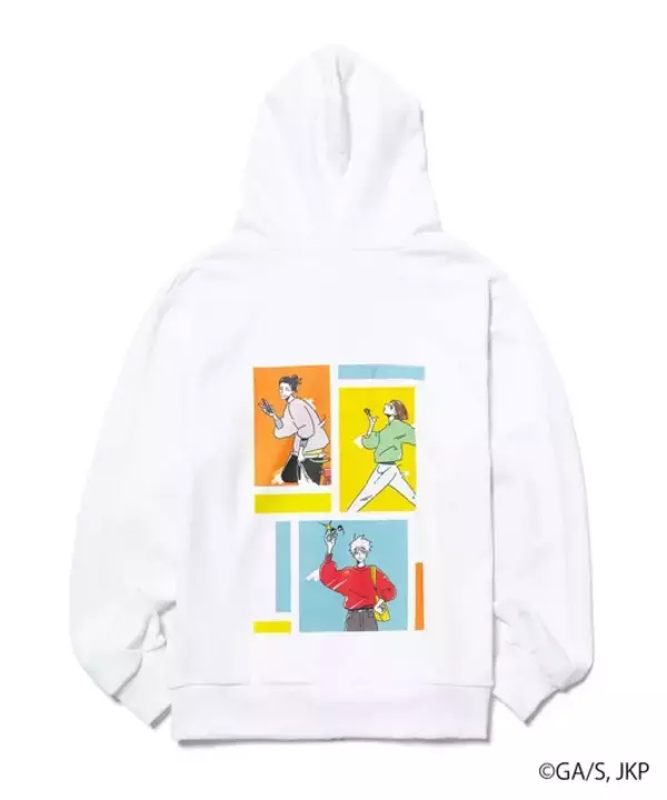 「「呪術廻戦」×ZOZOTOWNコラボ！アニメ5周年で第1期ED風イラストアイテム登場！ Tシャツやパーカー、キャップなどのアパレルアイテムがラインナップ」の画像