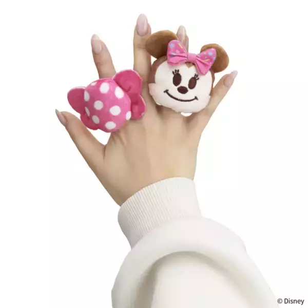 「まんまるなミニーが可愛すぎ♪ ディズニーキャラがマシュマロみたいになった「きゃらマロ Disney」ロッツォやスティッチ、ヴァネロペらがラインナップ」の画像