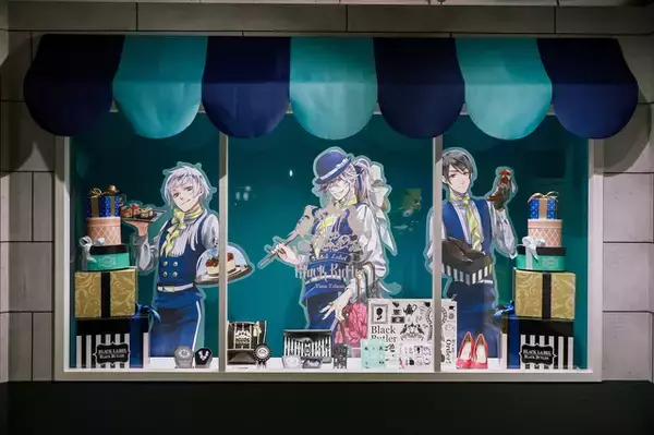 「「黒執事」枢やな・プロデュースのグッズブランド展が松屋銀座で開幕！ 世界観を楽しめる街並みに注目♪」の画像