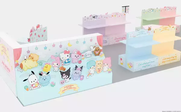 「サンリオタッチのゴシムちゃんがかわいすぎる！ コラボ限定アイテム大集合のポップアップショップが大宮にオープン」の画像