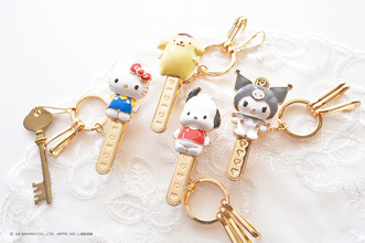ハローキティ、クロミ、ポムポムプリン、ポチャッコのキャラ付きクリップ♪ 「おとなのサンリオ」をテーマにした上品で洗練されたデザインに注目☆