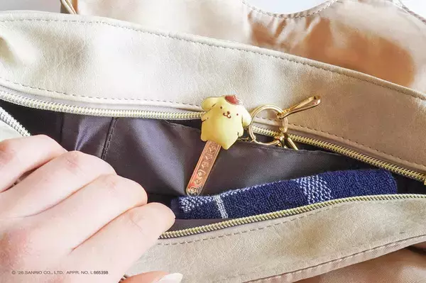 「ハローキティ、クロミ、ポムポムプリン、ポチャッコのキャラ付きクリップ♪ 「おとなのサンリオ」をテーマにした上品で洗練されたデザインに注目☆」の画像