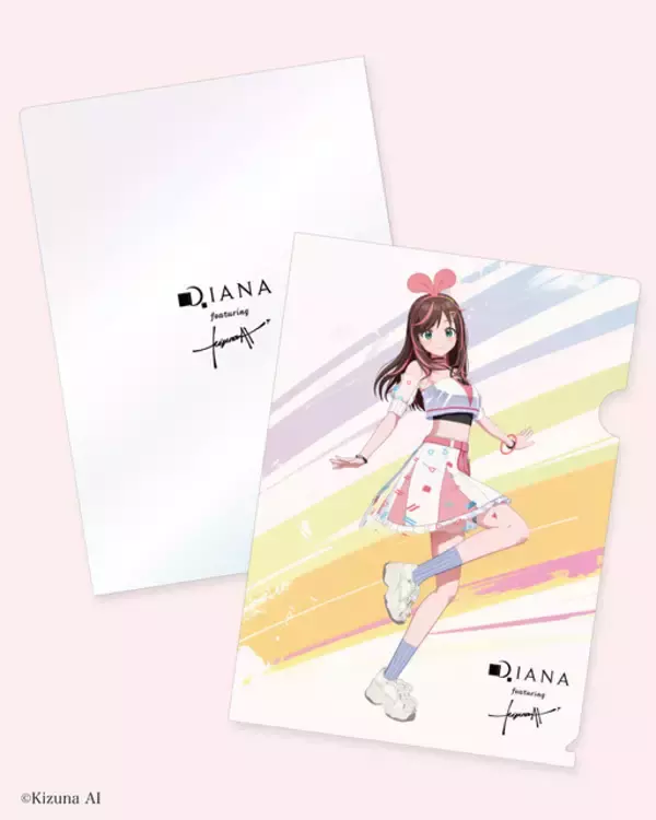 「VTuberキズナアイ×ダイアナのビジュアルが可愛い♪ 店頭プロモーション第2弾としてビジュアルを店頭やSNSで展開」の画像