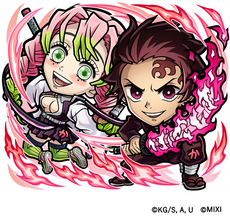 「鬼滅の刃」“遊郭編”＆“刀鍛冶の里編”キャラが登場！「コトダマン」コラボ第2弾が開催