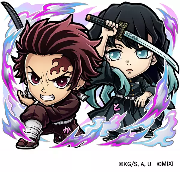 「「鬼滅の刃」“遊郭編”＆“刀鍛冶の里編”キャラが登場！「コトダマン」コラボ第2弾が開催」の画像