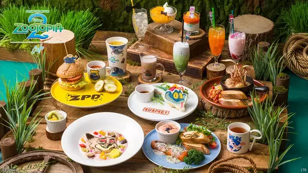 「「ズートピア２」ジュディ、ニック、ゲイリーの“映え確定”メニューは必見！ ニンジンステーキが食べたい♪ OH MY CAFE開催」の画像