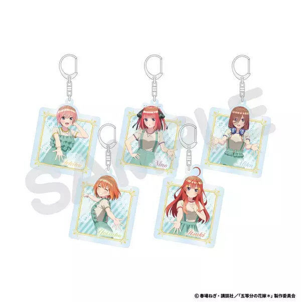 「「五等分の花嫁」三玖、四葉ら中野家の五つ子がタピオカドリンクのBull Puluとコラボ☆ グッズも販売♪」の画像