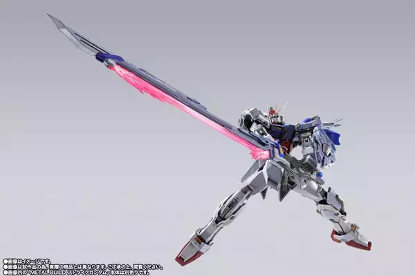 「「ガンダムSEED」ソードストライカーがMETAL BUILD10周年記念パケで登場！ シュベルトゲベールのギミックに注目」の画像