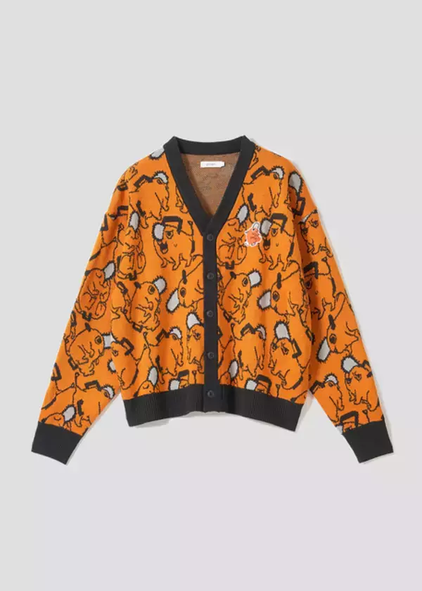 「チェンソーマン」デンジ＆ポチタ、早川アキ、パワーがクールなアパレルに♪ 冬＆春にピッタリ◎ グラニフと初コラボ