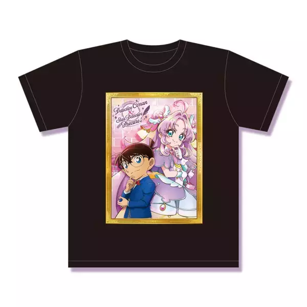 「コナン君×キュアアンサーをグッズ化☆ 「名探偵コナン」×「名探偵プリキュア！」コラボビジュアルを使用したB2タオルとTシャツ発売」の画像