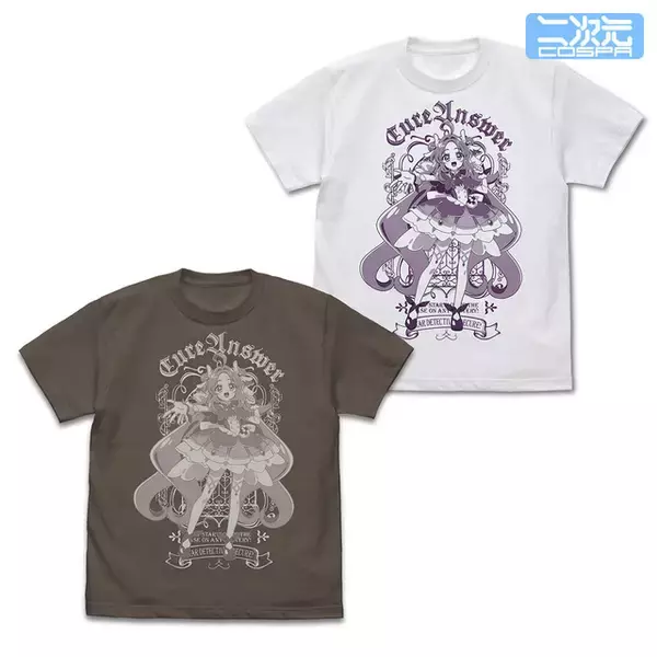 「たんプリ」キュアアンサー＆キュアミスティックが、Tシャツやクッションカバーに☆ 二次元コスパより登場