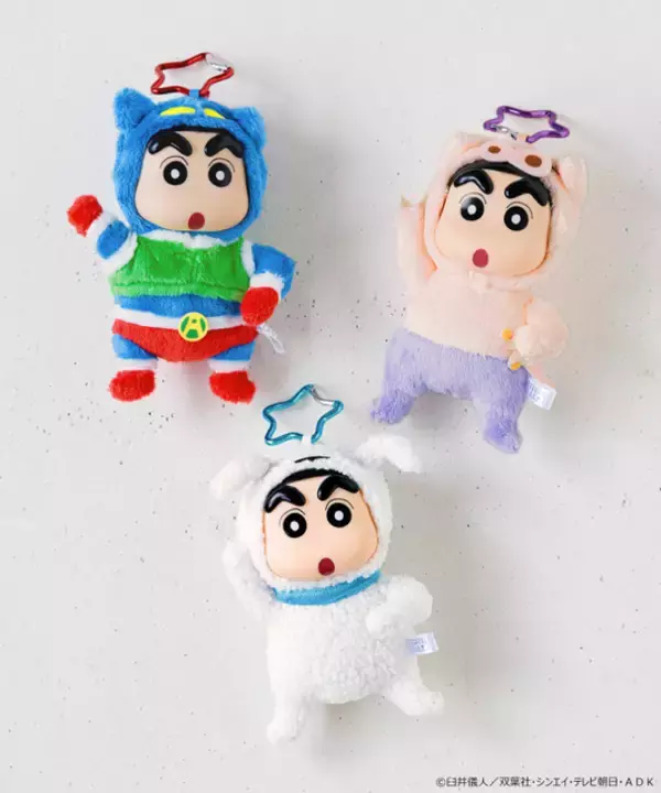 「「クレしん」しんちゃんがアクション仮面やぶりぶりざえもんに変身しちゃうゾ！ぬい、エコバッグ、巾着ほか全11型登場【LOWRYS FARM】」の画像
