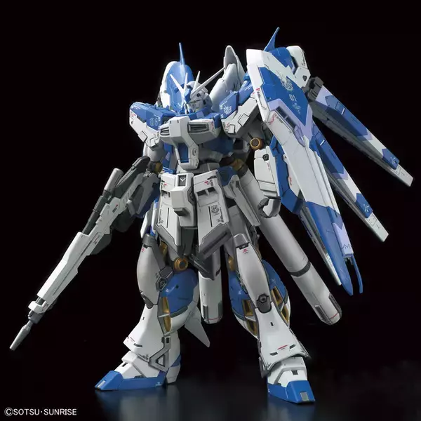 「「RG 1/144 Hi-νガンダム」が抽選販売受付中！「アドヴァンスドMSジョイント」でフィン・ファンネル射撃時の形態を再現」の画像