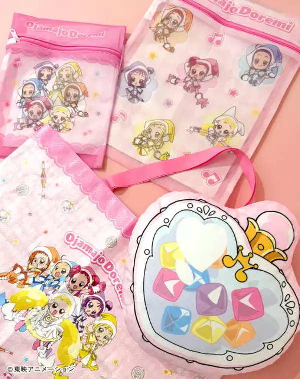 平成の記憶が蘇る！「おジャ魔女どれみ ドッカ～ン！」がサンキューマートに新登場♪コラボ雑貨が9月中旬に発売！
