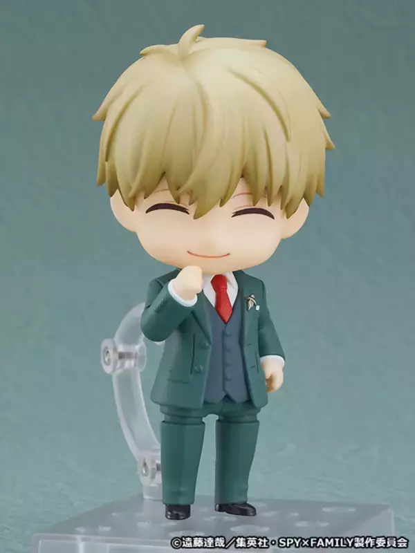 「「SPY×FAMILY」ロイド＆アーニャ、ねんどろいどでフィギュア化！ 下ろした前髪、よゆうのえみ顔など付属パーツも充実」の画像