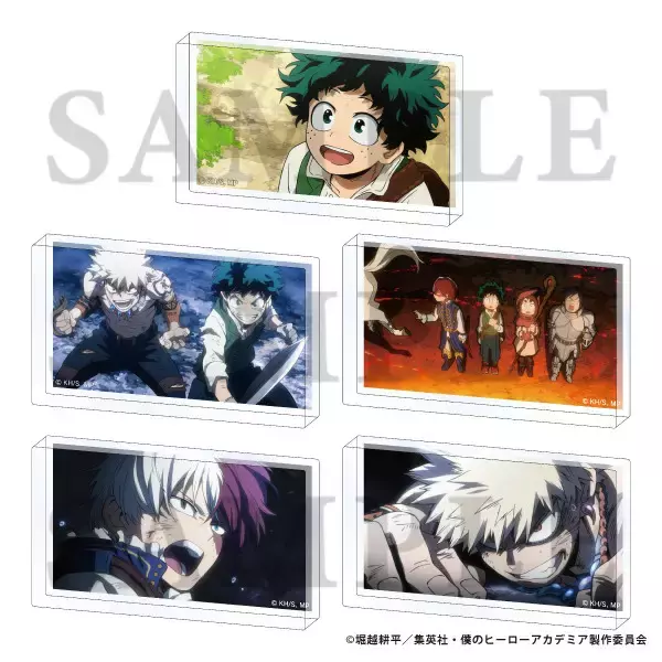 「ヒロアカ」印象的なOP・EDのビジュアルが待望のグッズ化！ボンズ公式通販にて販売中＆特典もらえるフェアも