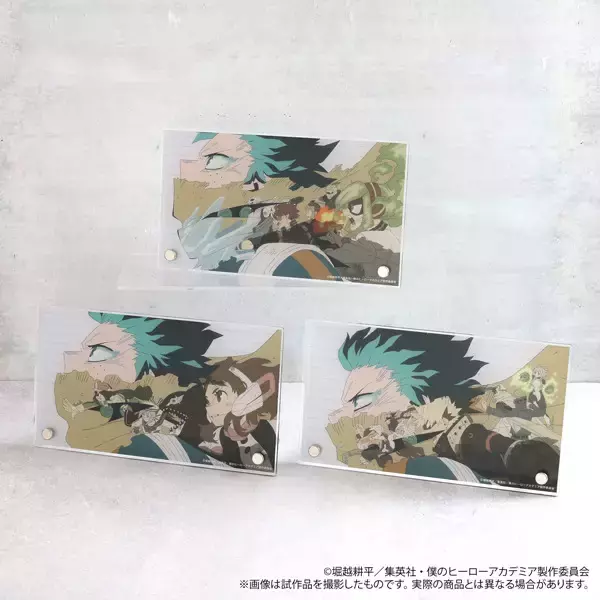 「「ヒロアカ」印象的なOP・EDのビジュアルが待望のグッズ化！ボンズ公式通販にて販売中＆特典もらえるフェアも」の画像