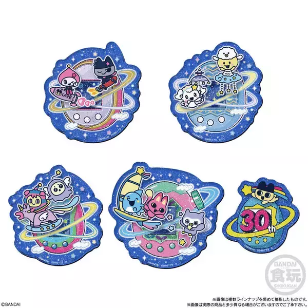歴代たまごっちが勢ぞろい♪ 30周年記念キャラマグネッツが登場