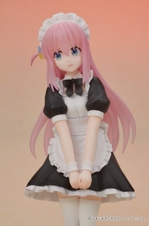 美味しくなれー…「ぼざろ」メイド姿のぼっちちゃんフィギュアが登場！「美味しくなる呪文」の差し替え用パーツも
