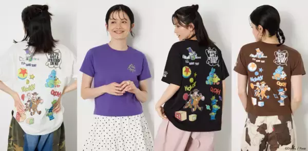 「「ディズニー」ウッディー、バズ、プリンセスのビッグプリントが可愛い♪「トイ・ストーリー」＆「ディズニープリンセス」の新作アパレルが登場」の画像