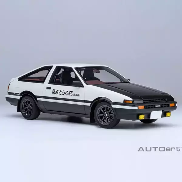 「頭文字D」トレノ（AE86）を再現…完成度の高ッ！ 1/18サイズのミニカーが「東京オートサロン2026」で販売