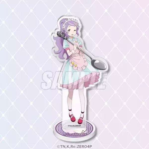 「エミリアたん、ベア子、アナスタシア様とスイーツパーティー♪ 「リゼロ」3人の描き下ろしグッズが当たる「スイーツ」テーマのオンラインくじ登場」の画像
