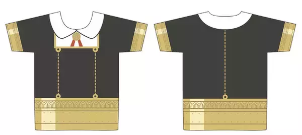 「SPY×FAMILY」アーニャの制服とおそろい♪ Tシャツ登場 “TOHO animation STORE”限定販売