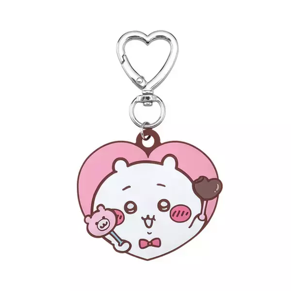 「ちいかわ」ハチワレ、うさぎ、あのこも（!?）みんな可愛い♪ ハート型のぷっくりラバマスが登場