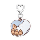 「「ちいかわ」ハチワレ、うさぎ、あのこも（!?）みんな可愛い♪ ハート型のぷっくりラバマスが登場」の画像3