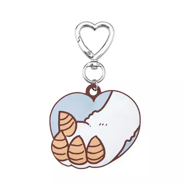 「「ちいかわ」ハチワレ、うさぎ、あのこも（!?）みんな可愛い♪ ハート型のぷっくりラバマスが登場」の画像