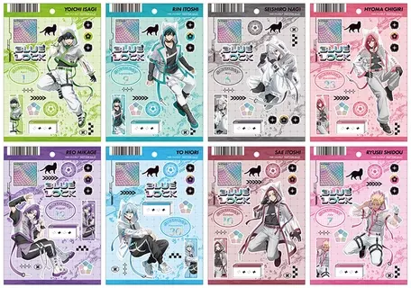 「ブルーロック」潔や凛たちが猫耳×サイバー風衣装に！ 描き下ろしグッズがアニメイトに登場