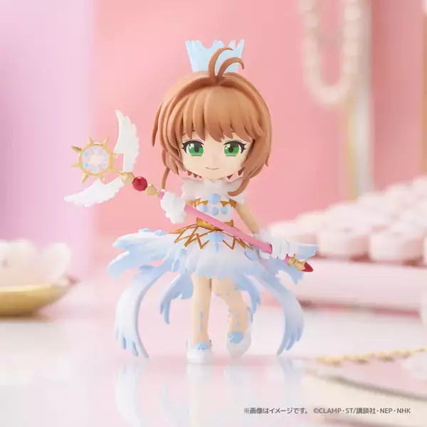 「「CCさくら」クリアカード編のデフォルメフィギュアが登場！きれいめからラブリーまでいろんなさくらが楽しめる♪」の画像