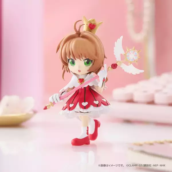 「「CCさくら」クリアカード編のデフォルメフィギュアが登場！きれいめからラブリーまでいろんなさくらが楽しめる♪」の画像