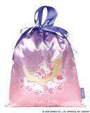 「キティ、マイメロ、ポムポムプリンらが月の上でスヤスヤ…♪ “ゆめかわ”巾着バッグがカプセルトイに登場」の画像2