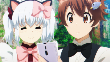 秋アニメ「終末ツーリング」廃墟の秋葉原で“執事とメイド”のコスプレで大盛り上がり♪ 第4話先行カット