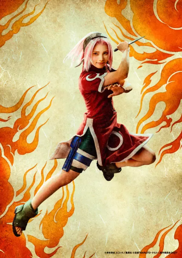 「忍劇「NARUTO-ナルト-」ナルト、サスケらが躍動！ キャラクタービジュアル＆公演情報公開」の画像