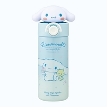 シナモン、クロミの立体マスコットが可愛い♪ 「サンリオ」キャラが付いたストローボトル新登場