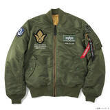 「「ガンダム 鉄血のオルフェンズ」三日月モデルのMA-1登場！“ねぇ、次はどうすればいい？オルガ”　秋冬コーデにぴったり◎」の画像1