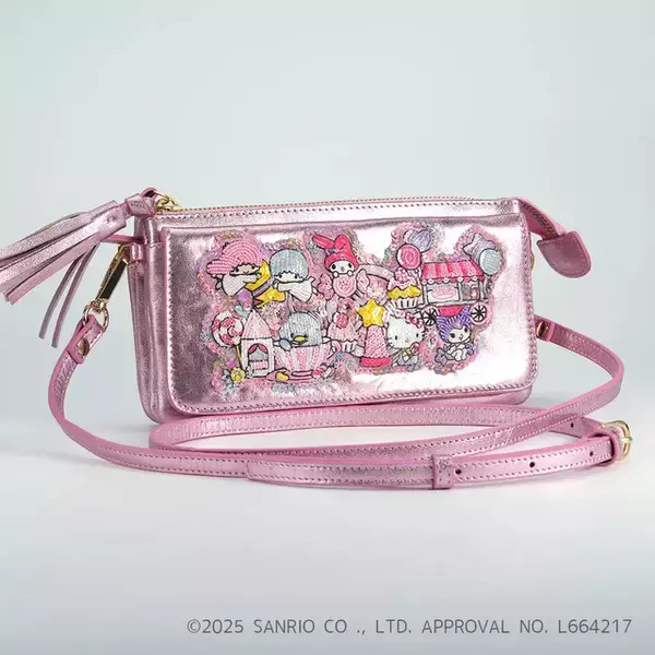 「「サンリオ」キティやキキララの“ゆめかわ”爆発♪ 刺繍表現が贅沢なアイテムが松屋銀座で先行販売」の画像